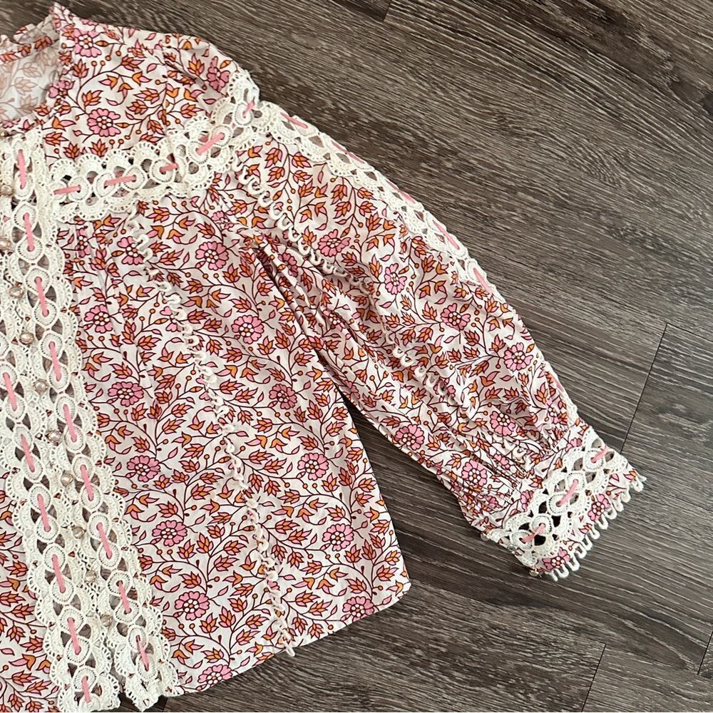 Rahi Braydon Lace Button Down - Picture 4 of 10